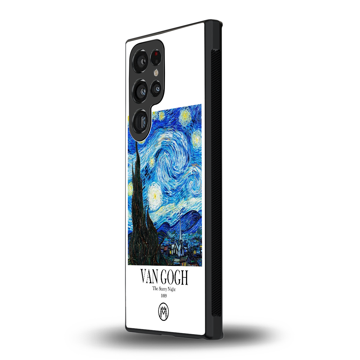 van gogh starry night back phone cover | glass case for samsung galaxy s24 ultra