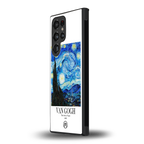 van gogh starry night back phone cover | glass case for samsung galaxy s23 ultra