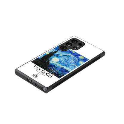 van gogh starry night back phone cover | glass case for samsung galaxy s23 ultra