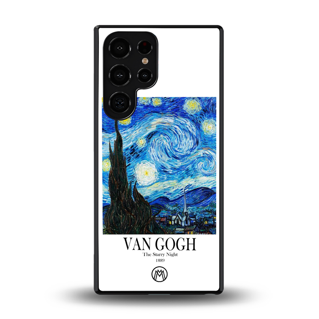van gogh starry night back phone cover | glass case for samsung galaxy s25 ultra
