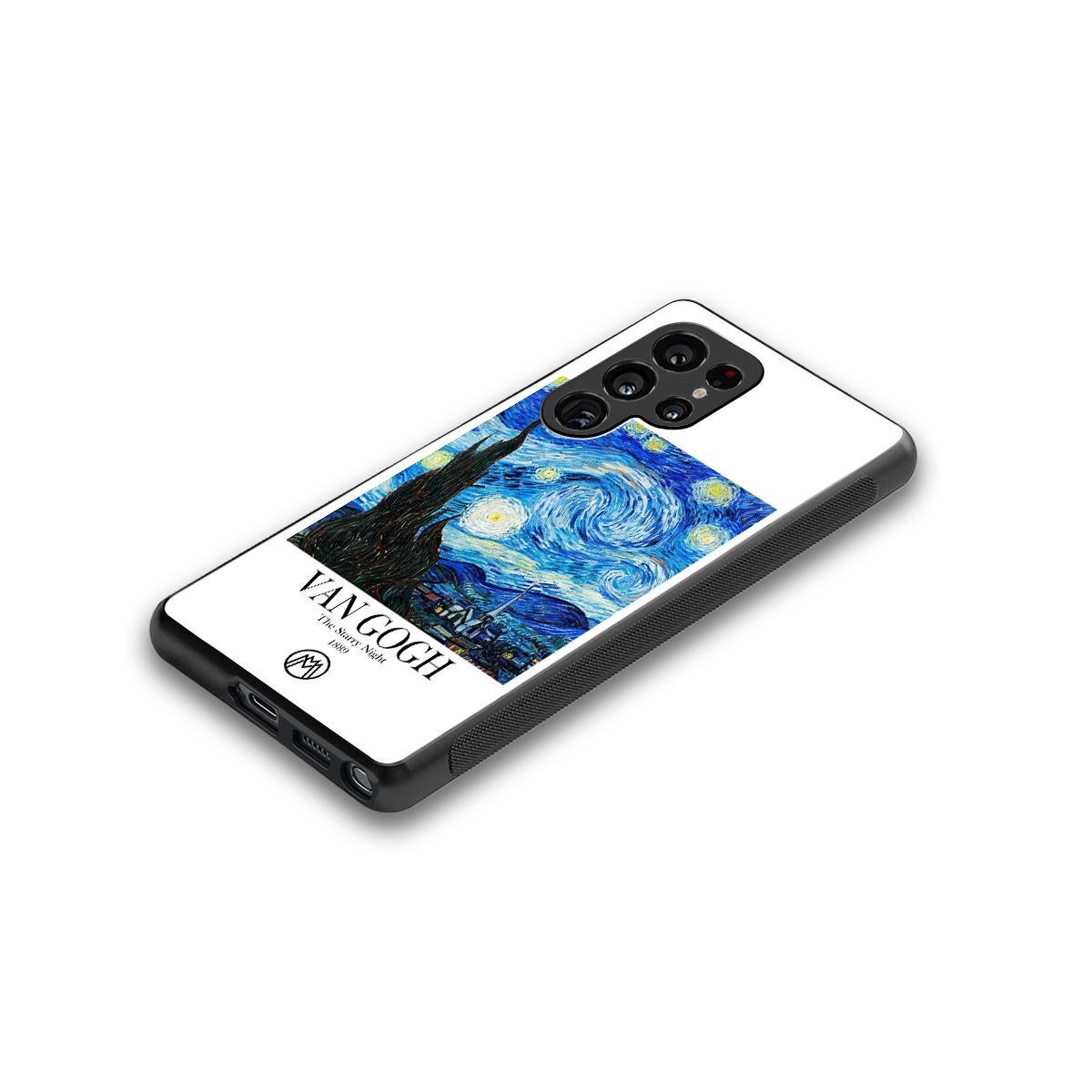 van gogh starry night back phone cover | glass case for samsung galaxy s25 ultra