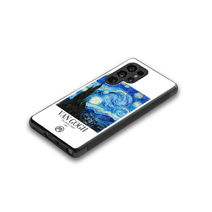 van gogh starry night back phone cover | glass case for samsung galaxy s25 ultra