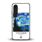 van gogh starry night back phone cover | glass case for samsung galaxy s23 plus