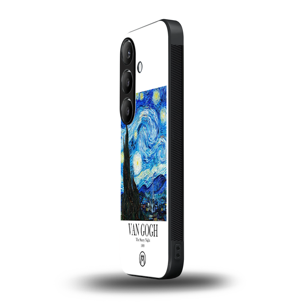 van gogh starry night back phone cover | glass case for samsung galaxy s23 plus