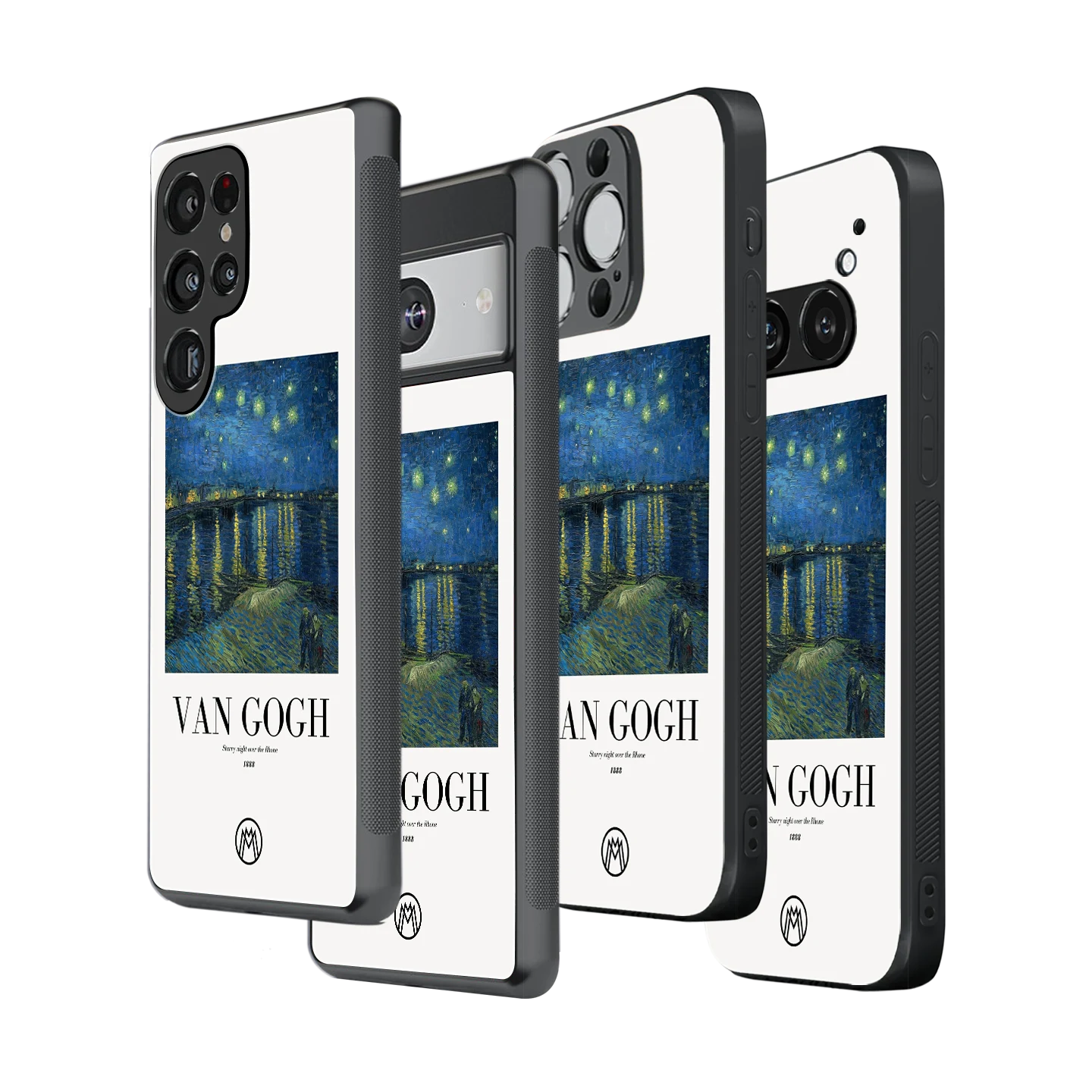 Stylish Glass Back Case for All Smartphones – iPhone, Samsung, OnePlus, Pixel, Redmi, Oppo, Vivo, Motorola