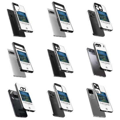 Durable Glass Back Mobile Case for iPhone, Samsung, OnePlus, Google Pixel, Redmi, Vivo, Oppo