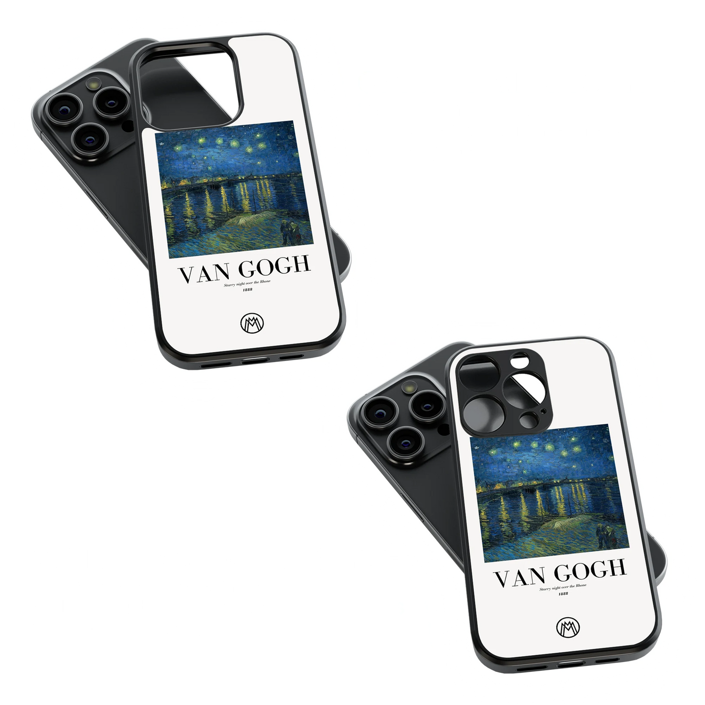 Trendy Glass Back Mobile Case for iPhone, Samsung, Redmi, OnePlus, Google Pixel, Motorola