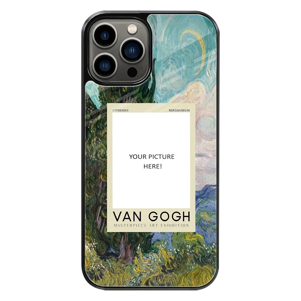 Polaroid Personalised Glass Phone Case