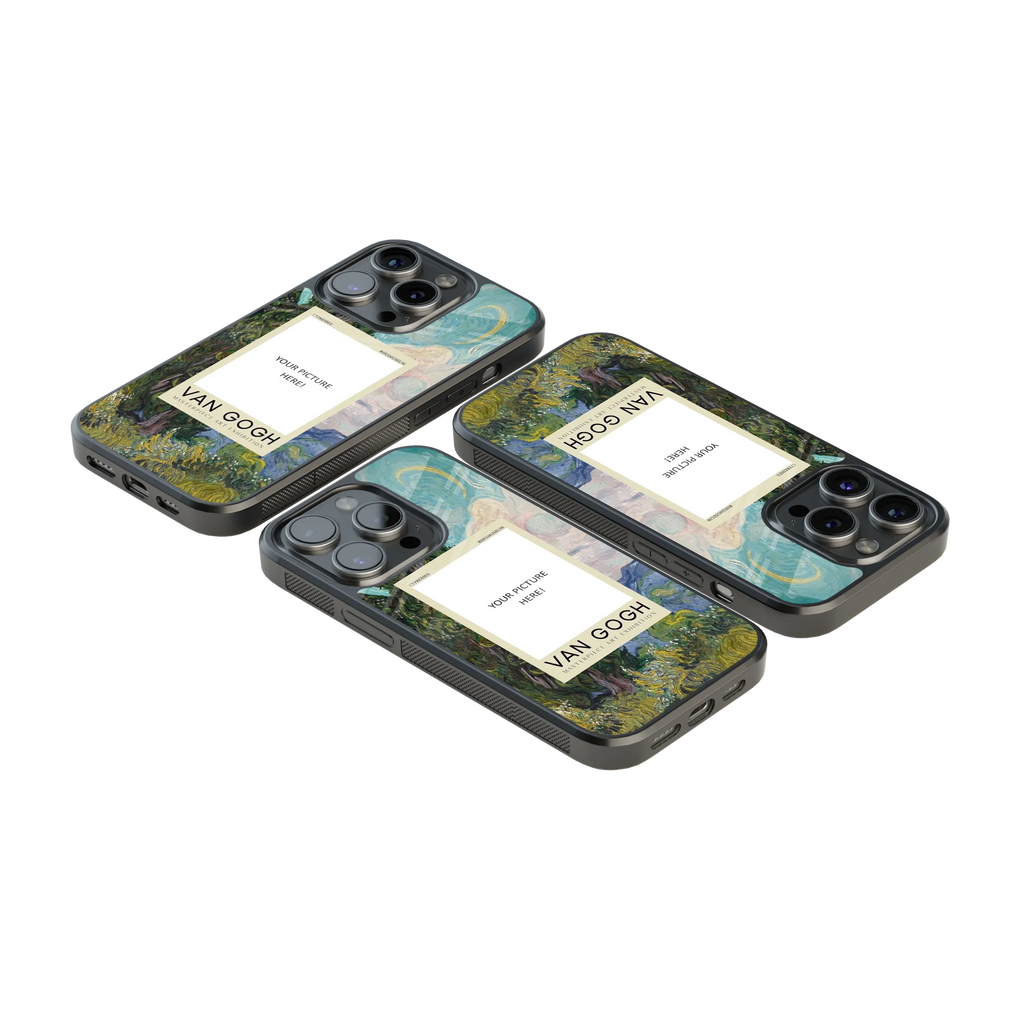 Polaroid Personalised Glass Phone Case