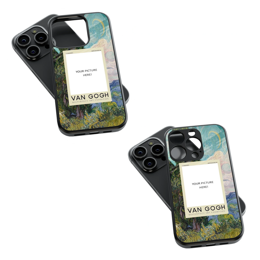 Polaroid Personalised Glass Phone Case