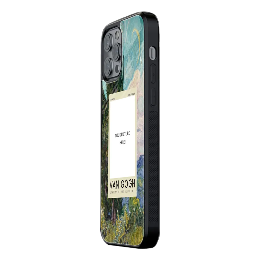 Polaroid Personalised Glass Phone Case