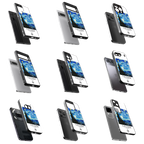 Durable Glass Back Mobile Case for iPhone, Samsung, OnePlus, Google Pixel, Redmi, Vivo, Oppo