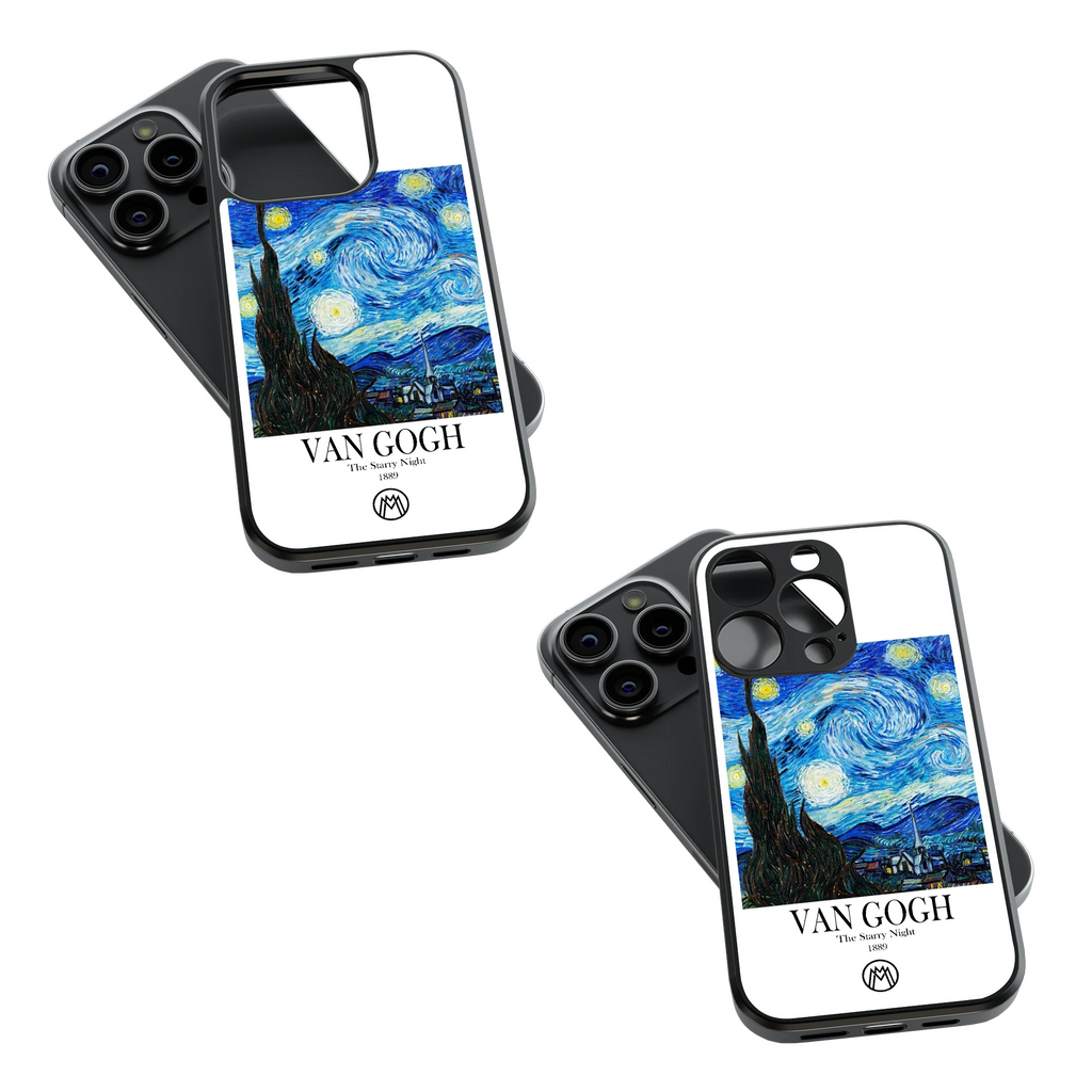 Trendy Glass Back Mobile Case for iPhone, Samsung, Redmi, OnePlus, Google Pixel, Motorola