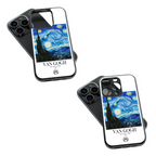 Trendy Glass Back Mobile Case for iPhone, Samsung, Redmi, OnePlus, Google Pixel, Motorola