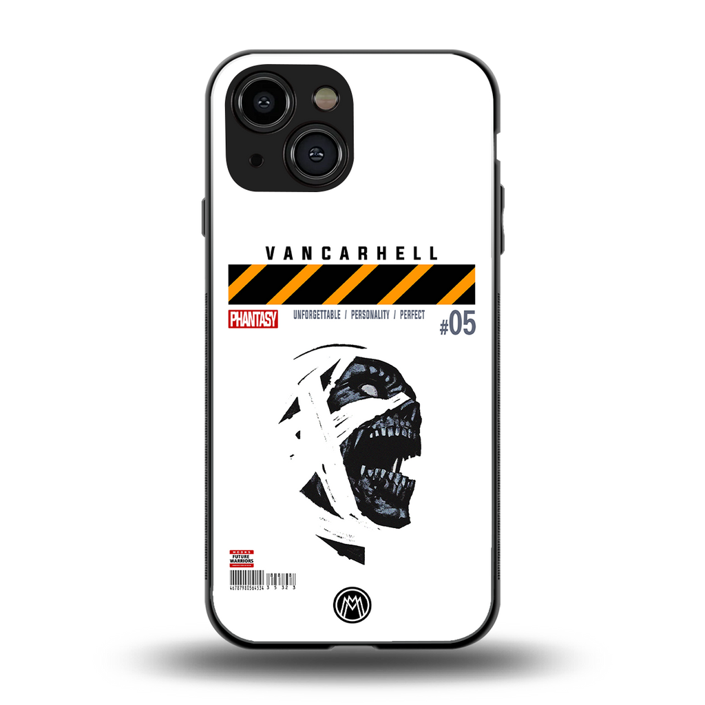 vancarhell phantasy back phone cover | glass case for iphone 13 mini