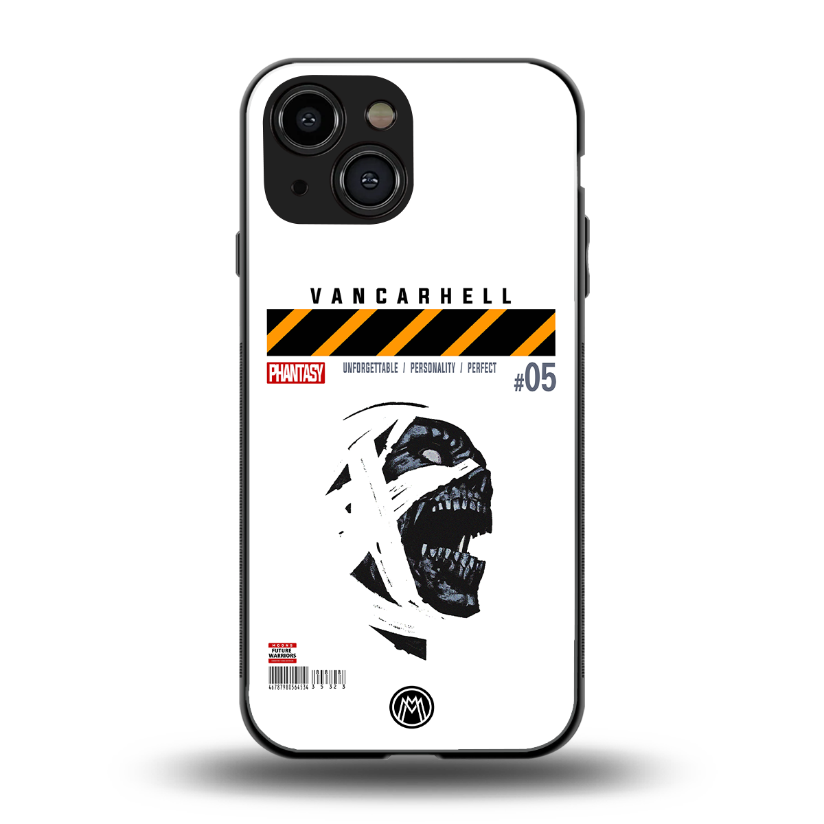 vancarhell phantasy back phone cover | glass case for iphone 13 mini