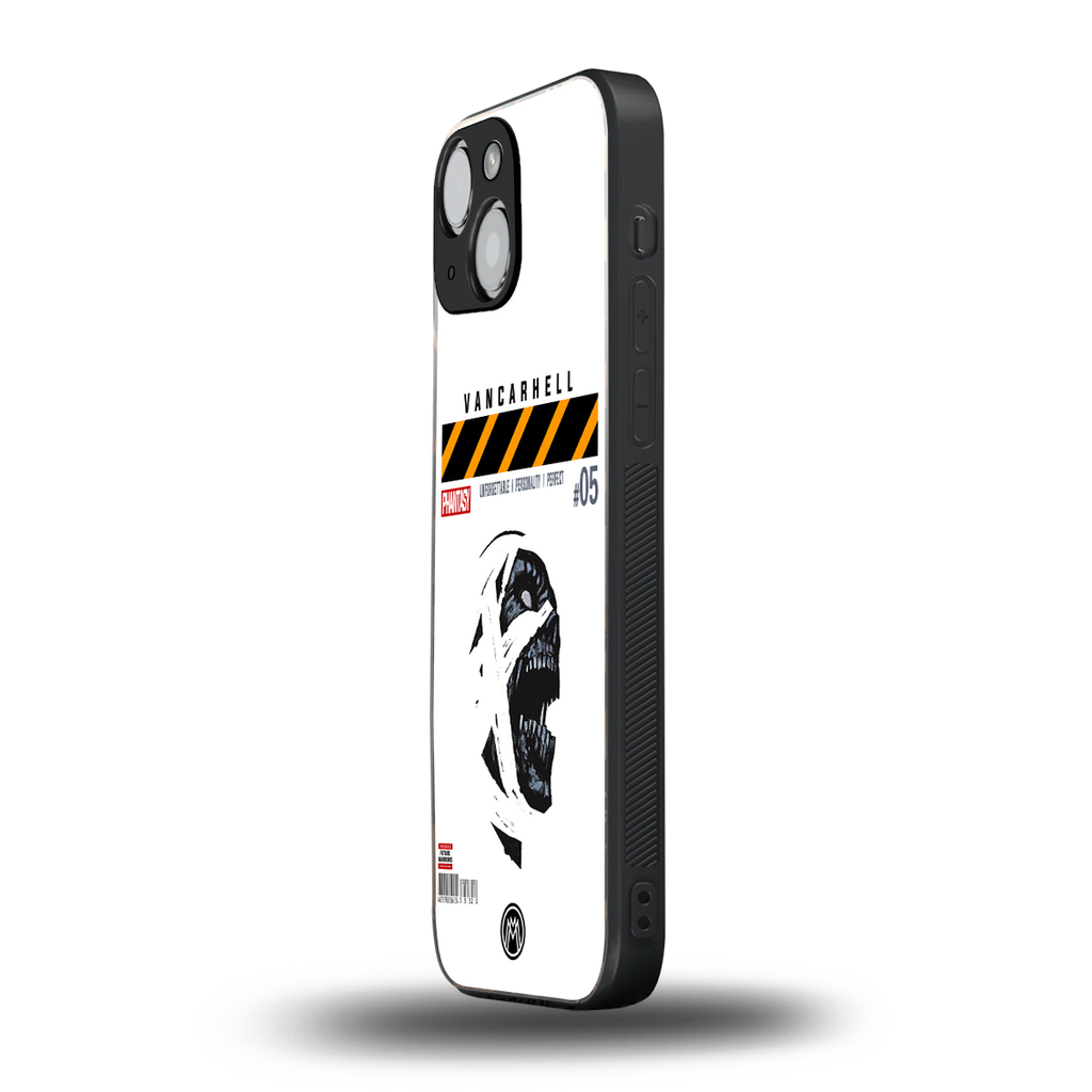 vancarhell phantasy back phone cover | glass case for iphone 13 mini