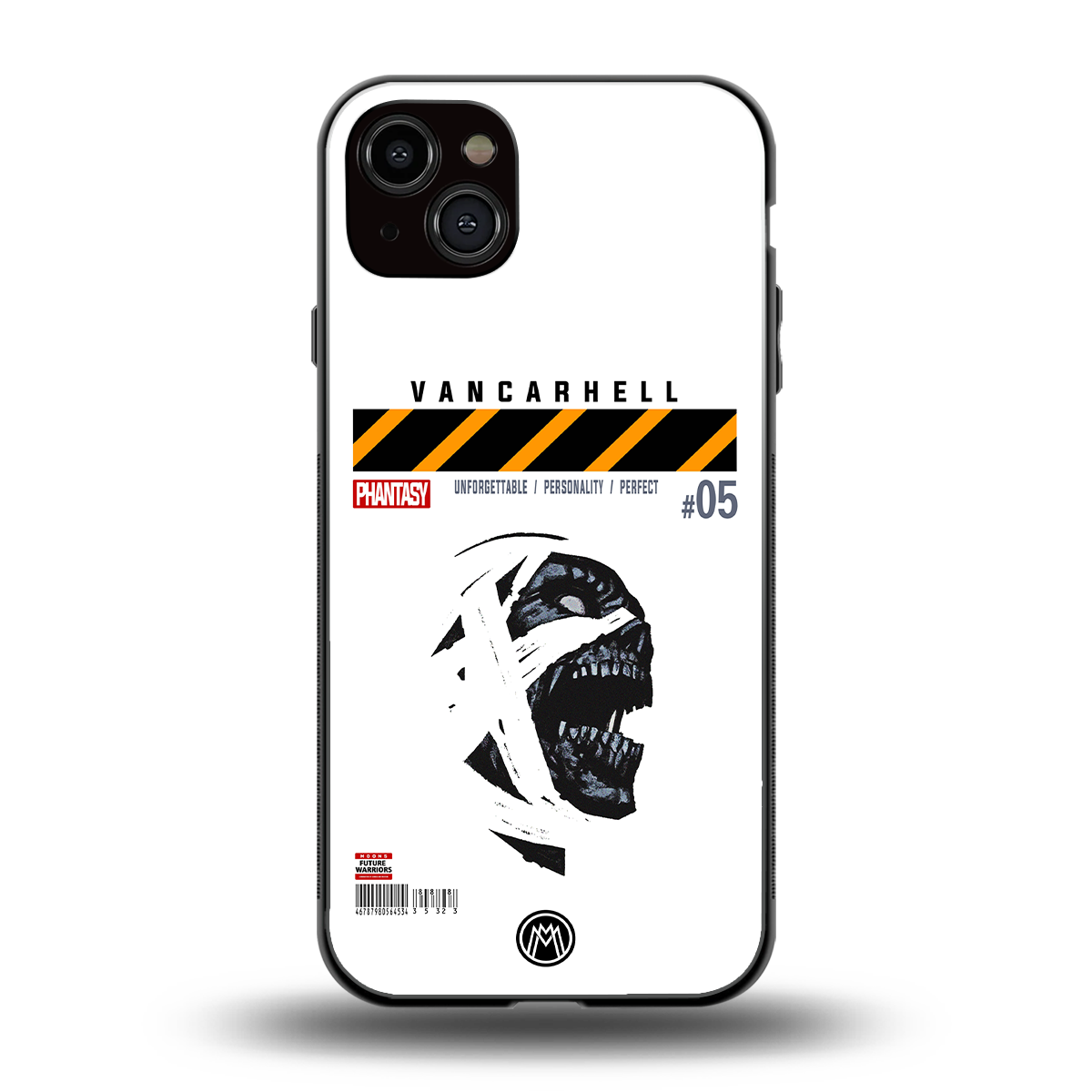 vancarhell phantasy back phone cover | glass case for iphone 14 plus