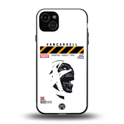 vancarhell phantasy back phone cover | glass case for iphone 14 plus