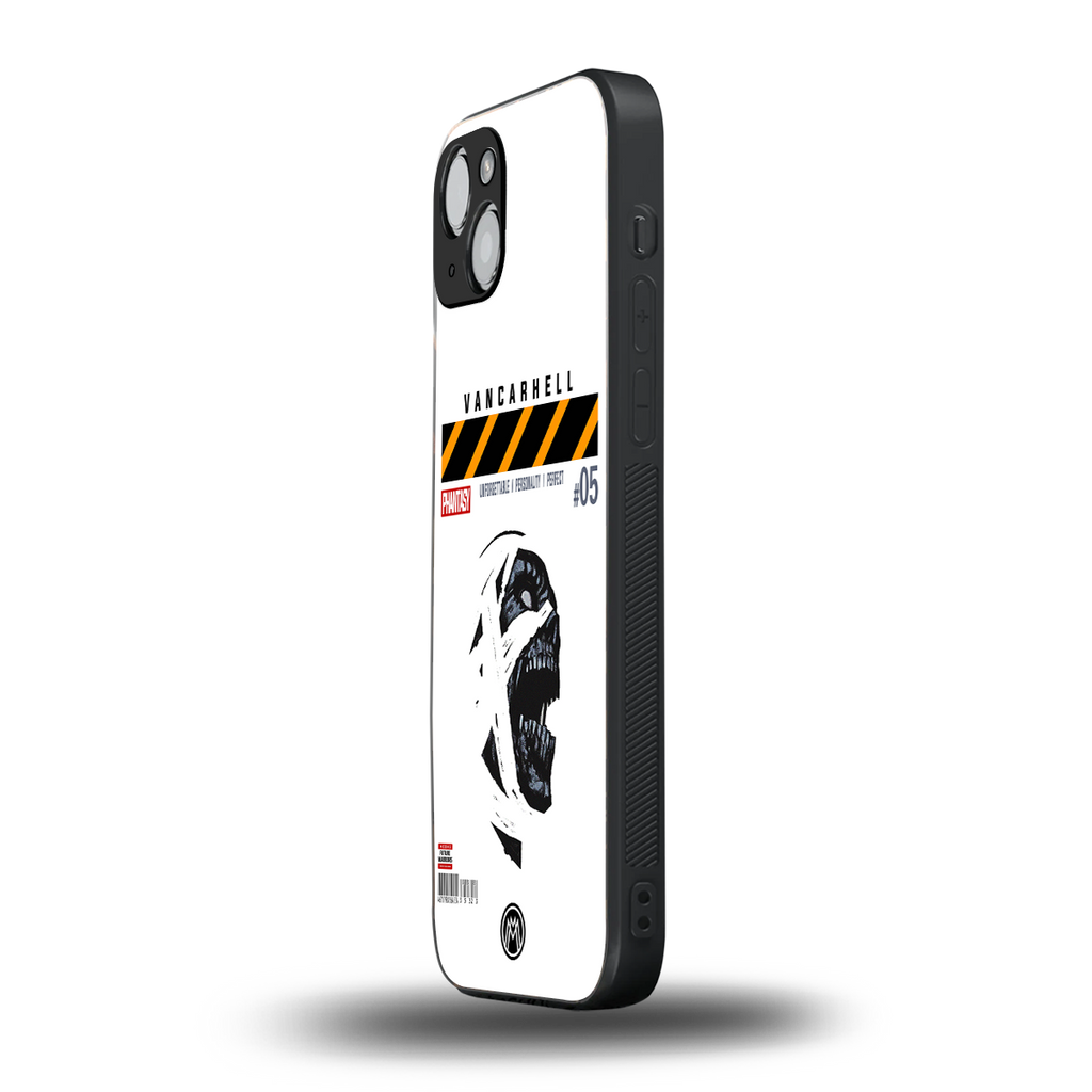 vancarhell phantasy back phone cover | glass case for iphone 15 plus