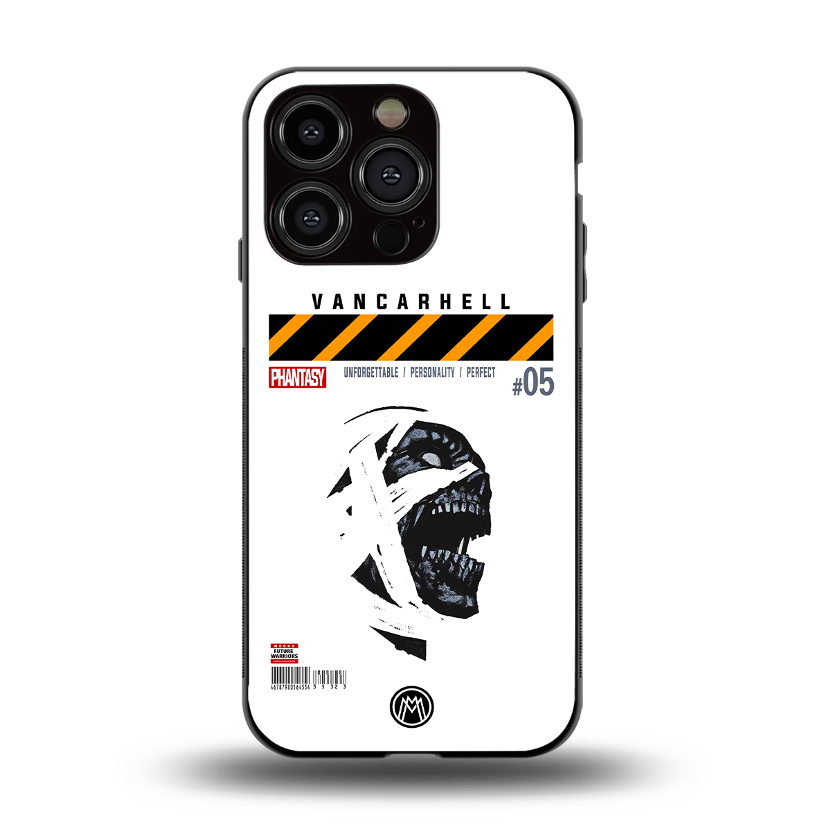 vancarhell phantasy back phone cover | glass case for iphone 15 pro