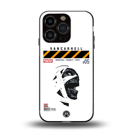 vancarhell phantasy back phone cover | glass case for iphone 15 pro