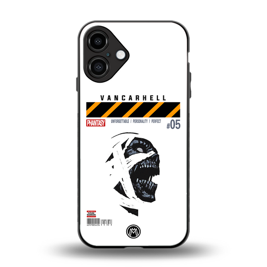 vancarhell phantasy back phone cover | glass case for iphone 16 plus