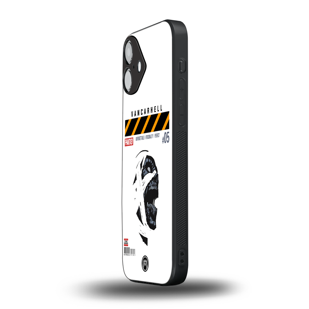 vancarhell phantasy back phone cover | glass case for iphone 16 plus