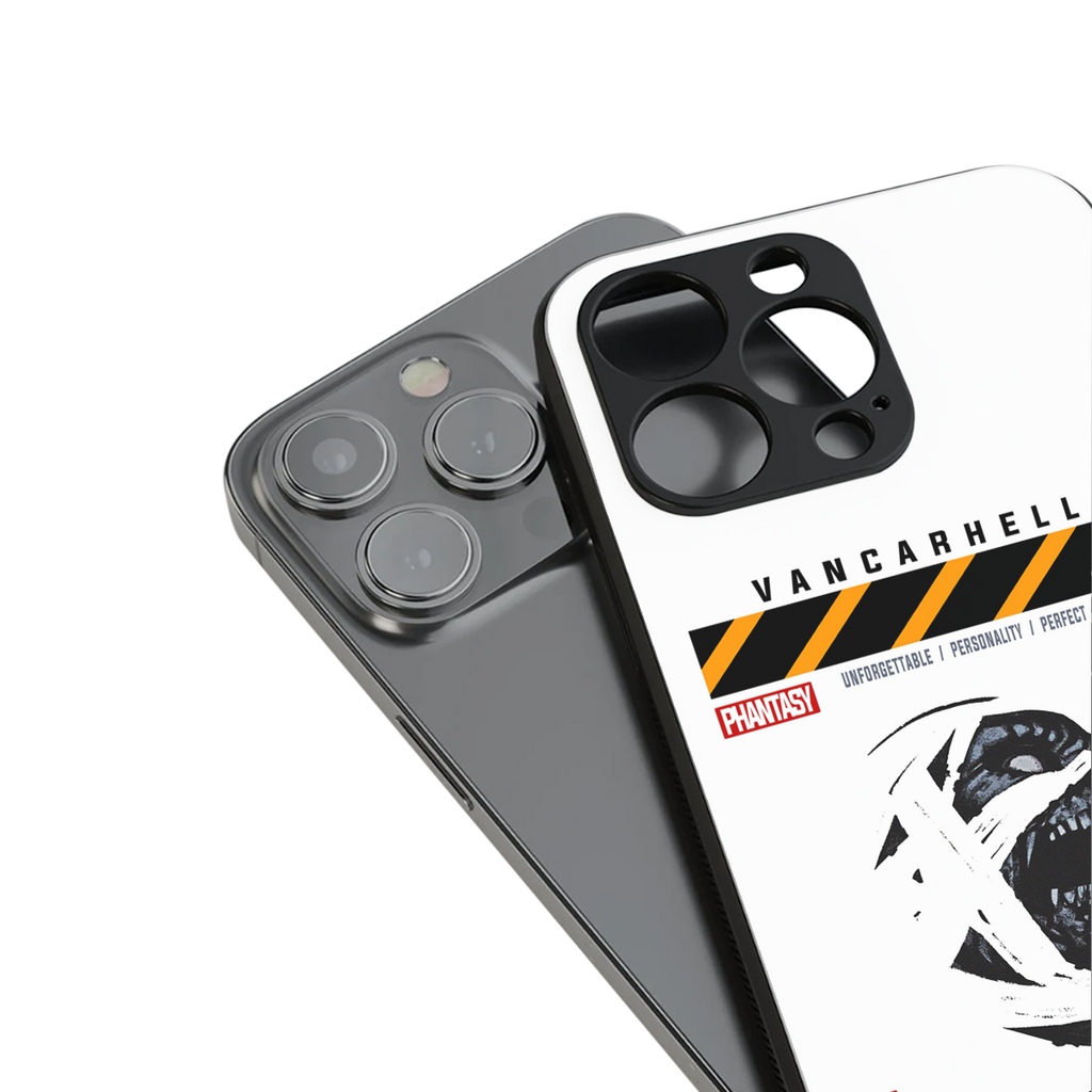 vancarhell phantasy back phone cover | glass case for iphone 15 pro