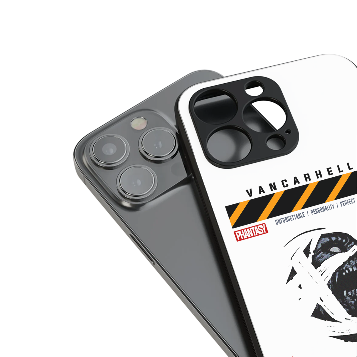vancarhell phantasy back phone cover | glass case for iphone 15 plus