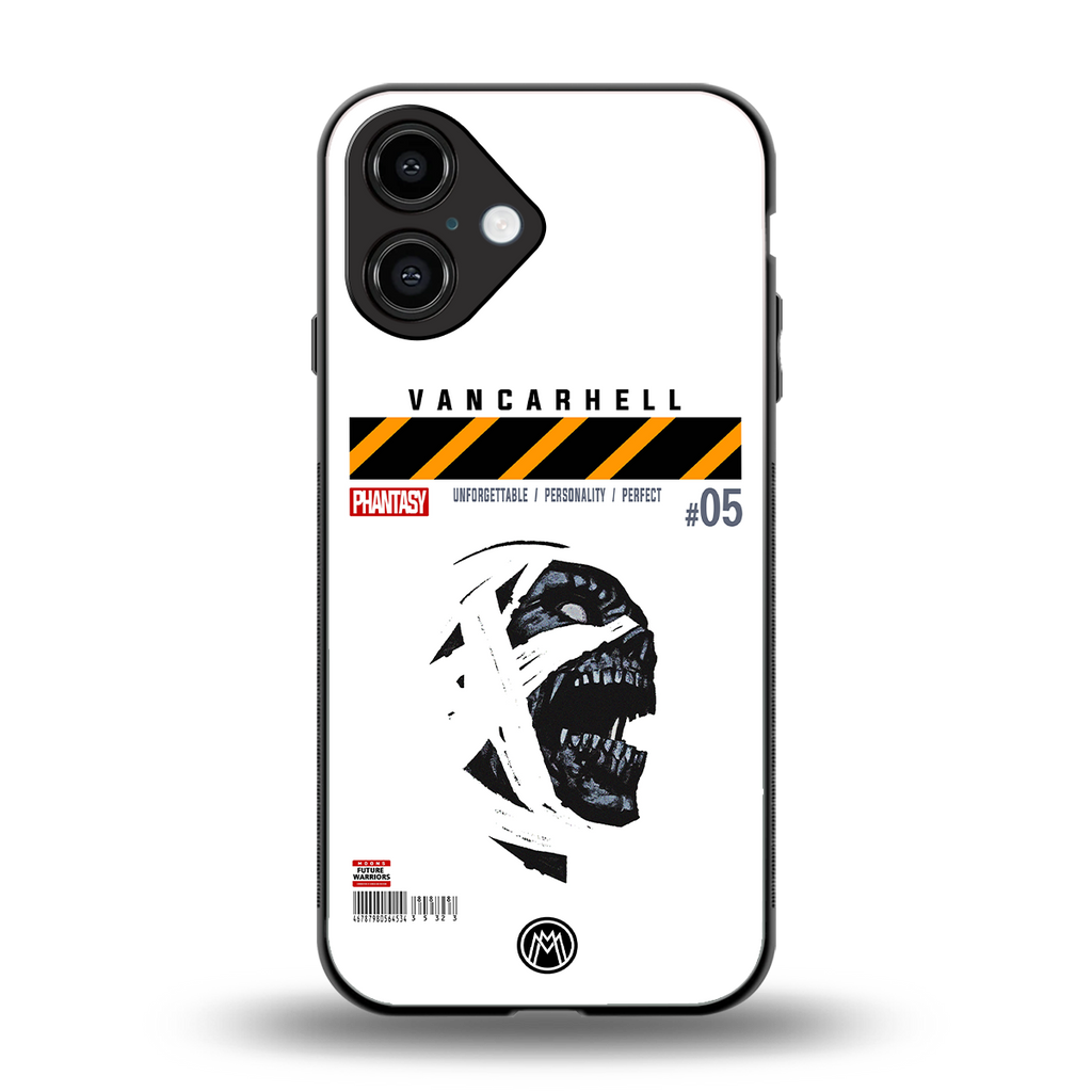 vancarhell phantasy back phone cover | glass case for iphone 16