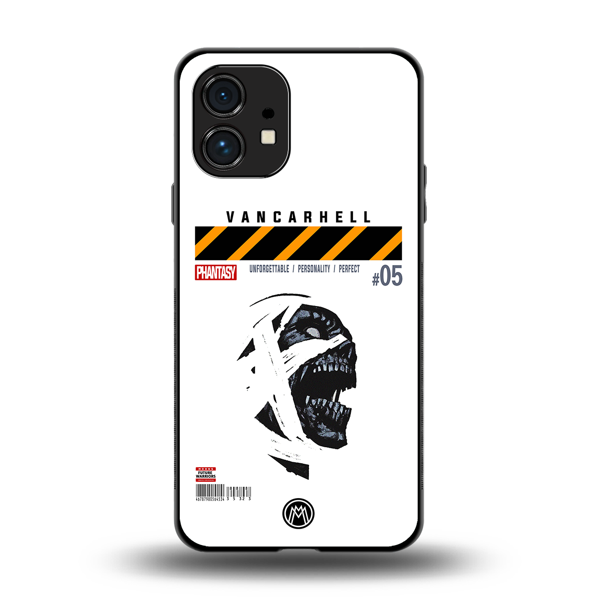 vancarhell phantasy back phone cover | glass case for nothing phone 1