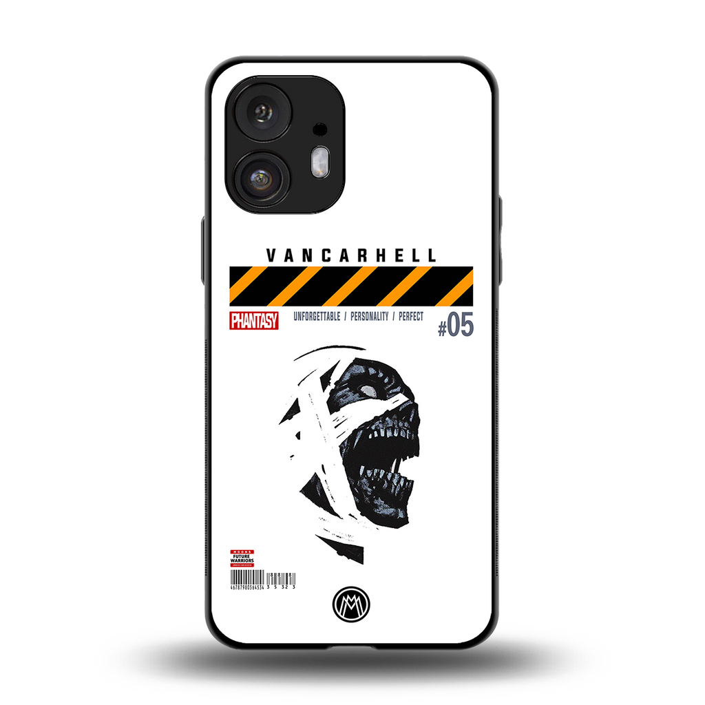 vancarhell phantasy back phone cover | glass case for nothing phone 2