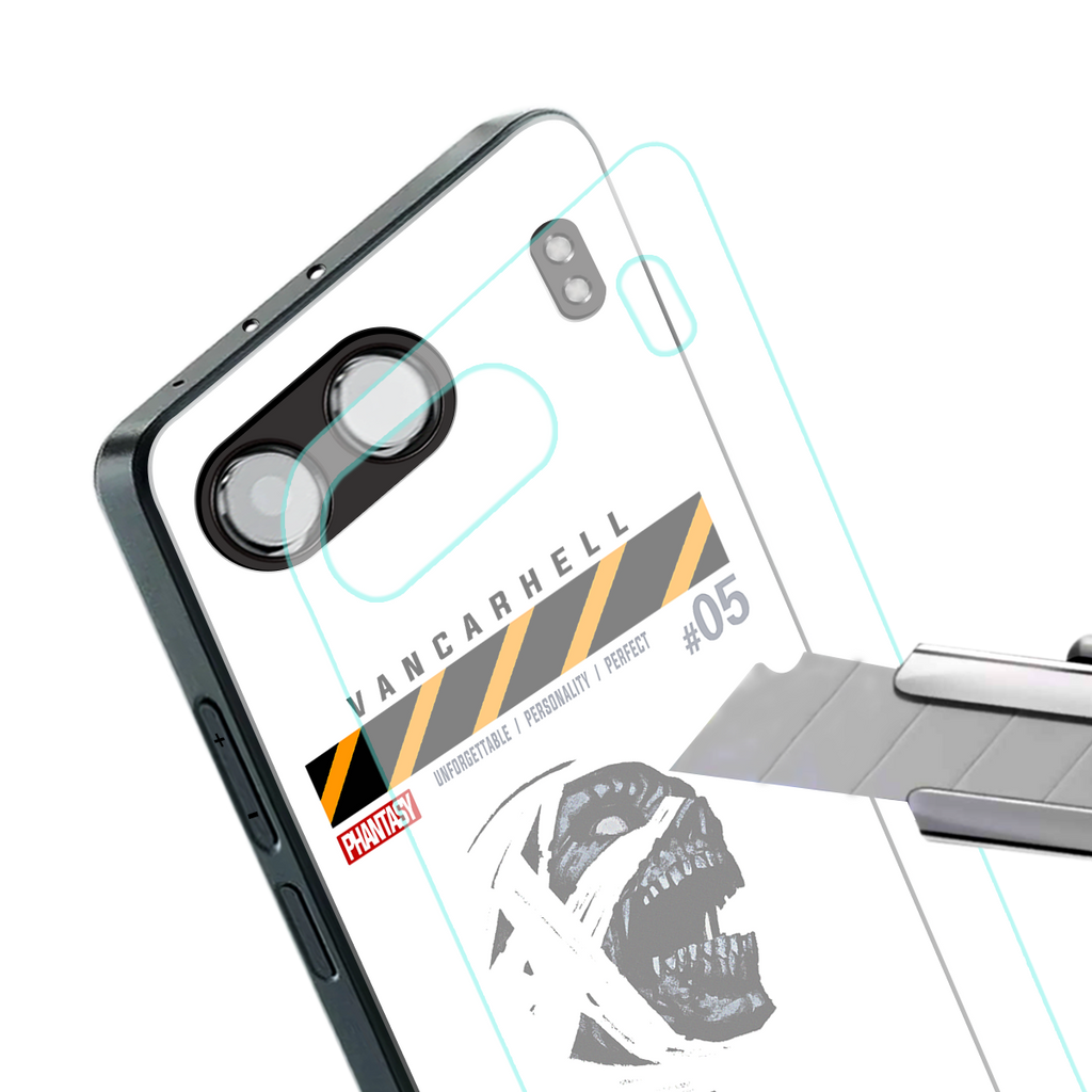 vancarhell phantasy back phone cover | glass case for oneplus nord 4