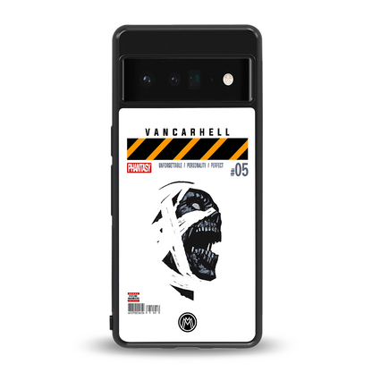 vancarhell phantasy back phone cover | glass case for google pixel 6 pro