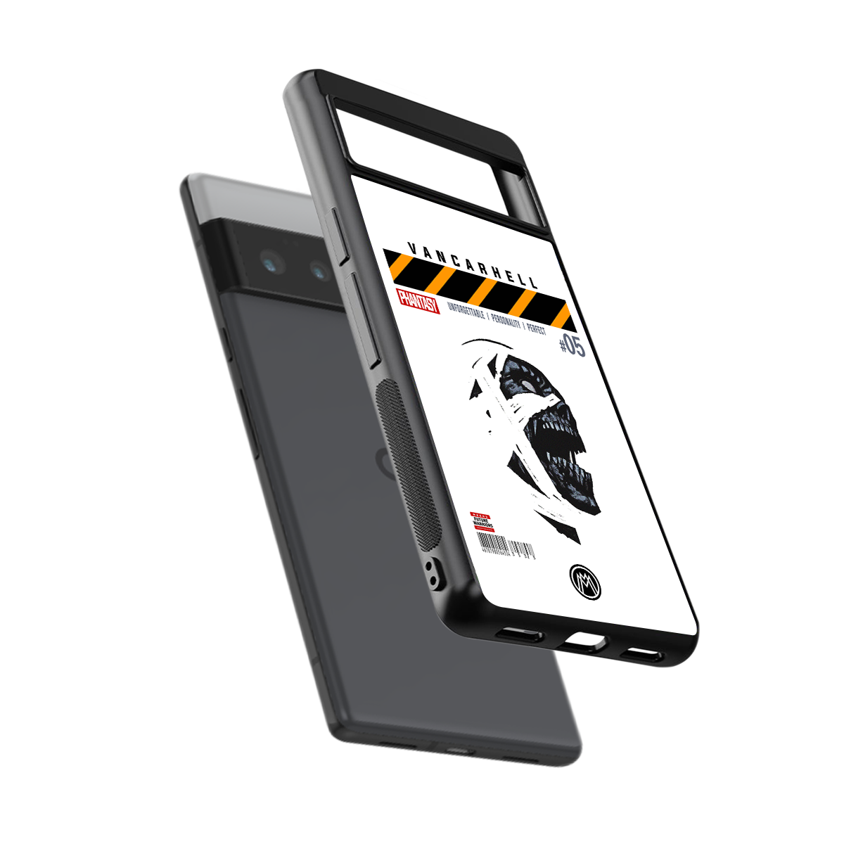 vancarhell phantasy back phone cover | glass case for google pixel 6 pro