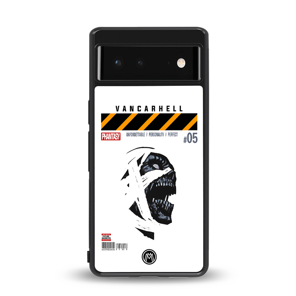 vancarhell phantasy back phone cover | glass case for google pixel 6