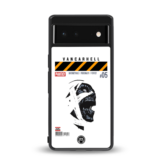 vancarhell phantasy back phone cover | glass case for Google Pixel 6A