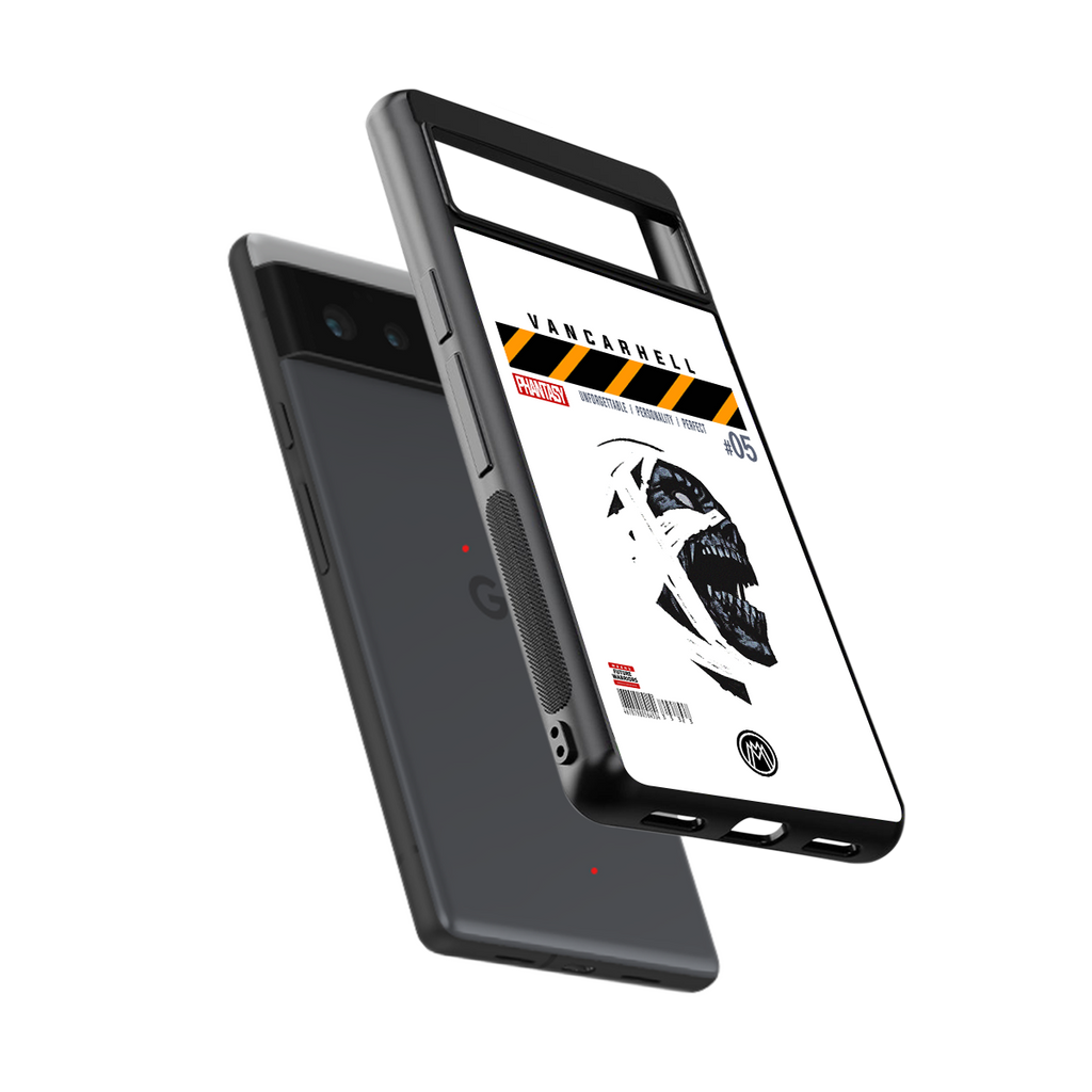 vancarhell phantasy back phone cover | glass case for google pixel 6