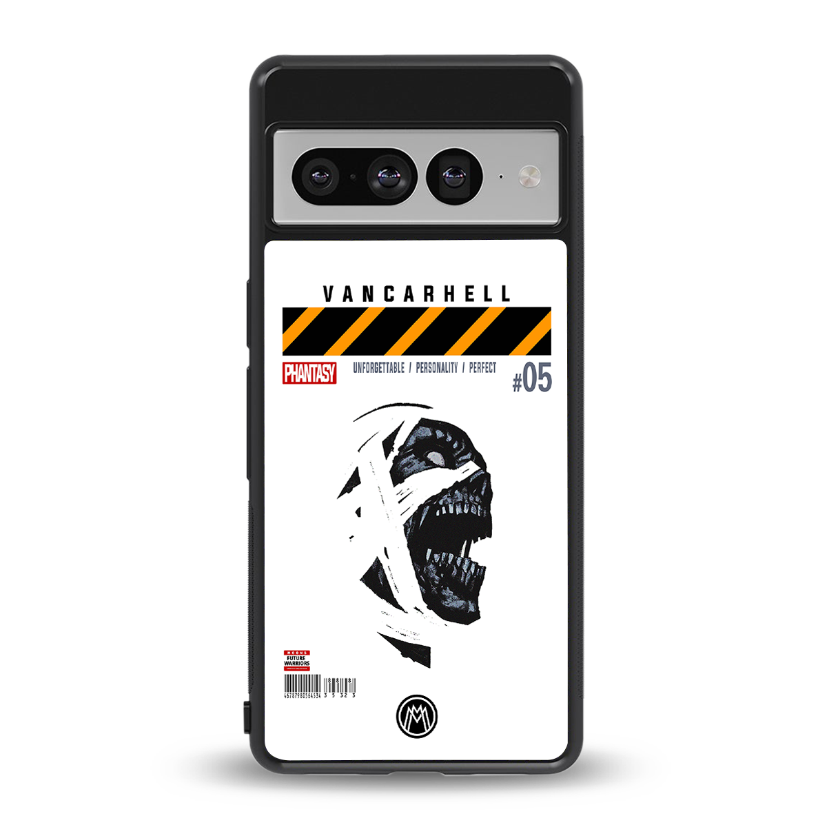 vancarhell phantasy back phone cover | glass case for google pixel 7 pro
