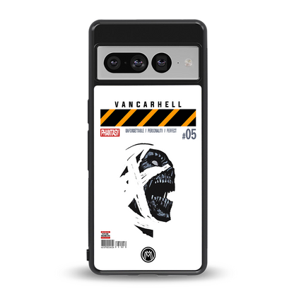 vancarhell phantasy back phone cover | glass case for google pixel 7 pro