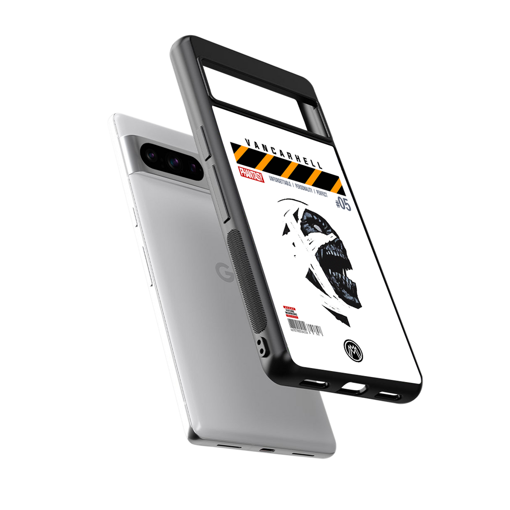 vancarhell phantasy back phone cover | glass case for google pixel 8 pro