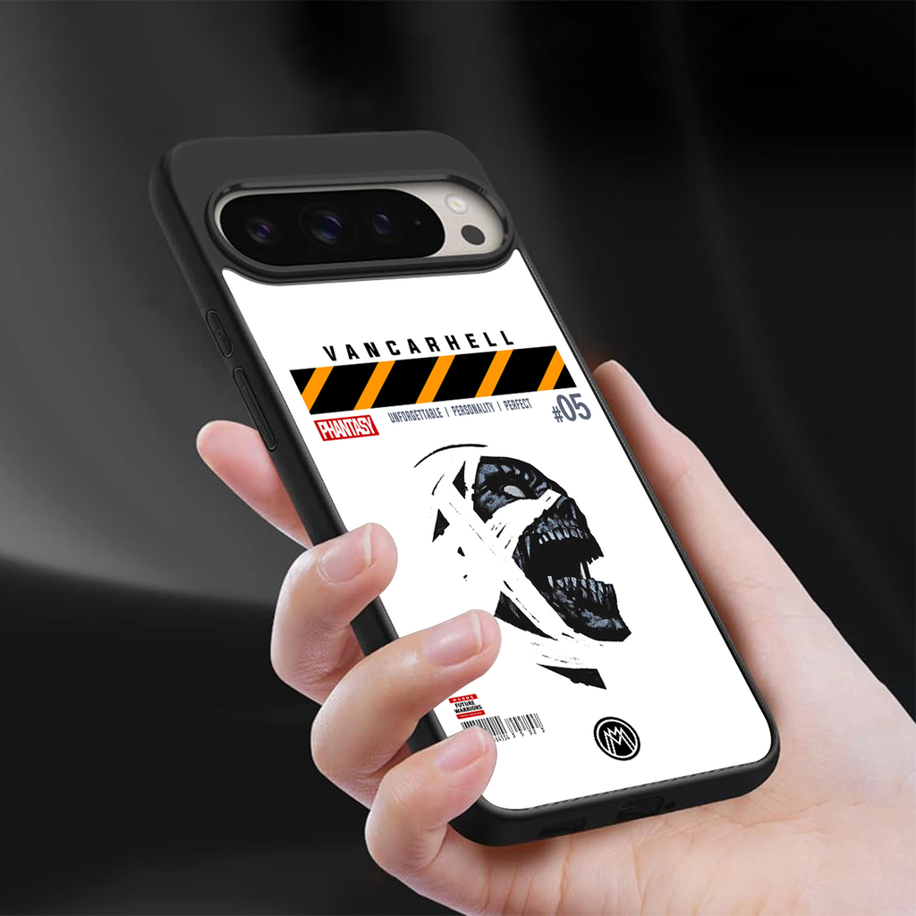 vancarhell phantasy back phone cover | glass case for google pixel 9 pro