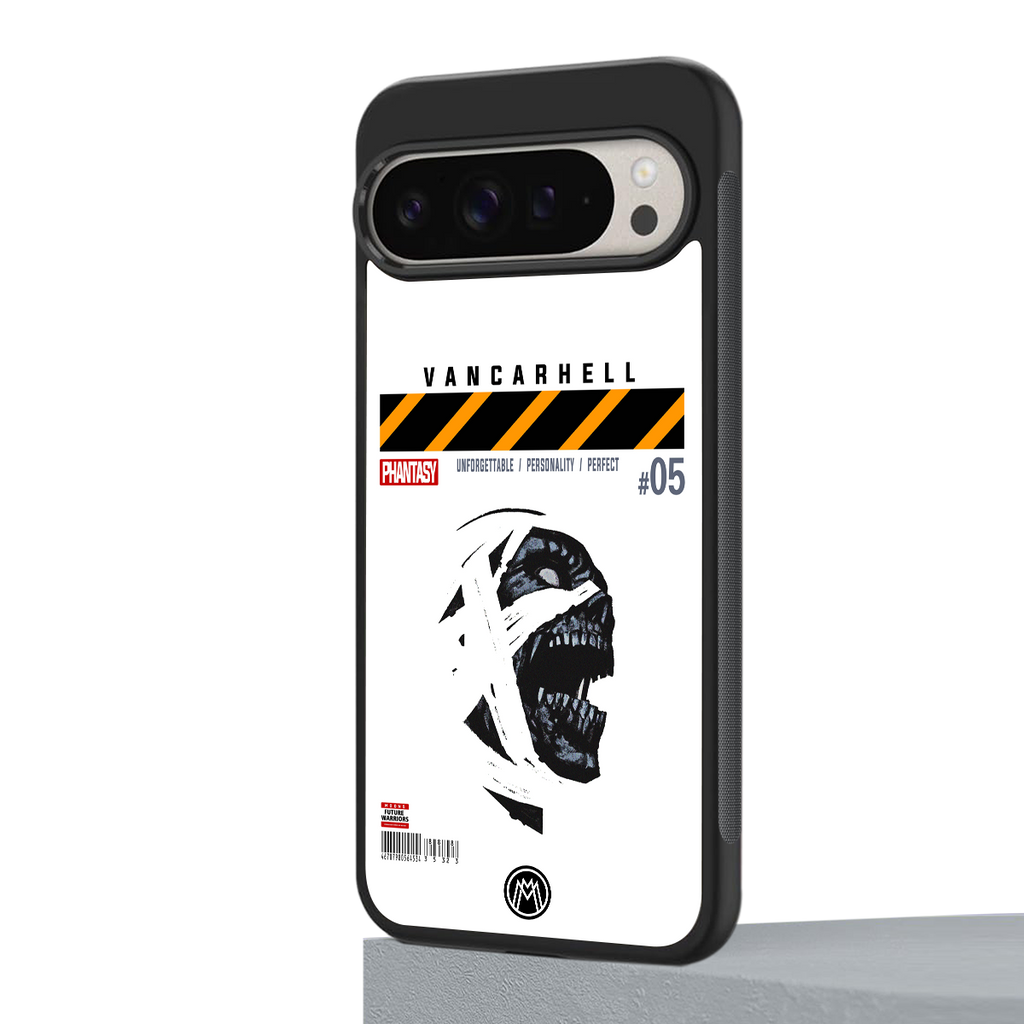 vancarhell phantasy back phone cover | glass case for google pixel 9 pro