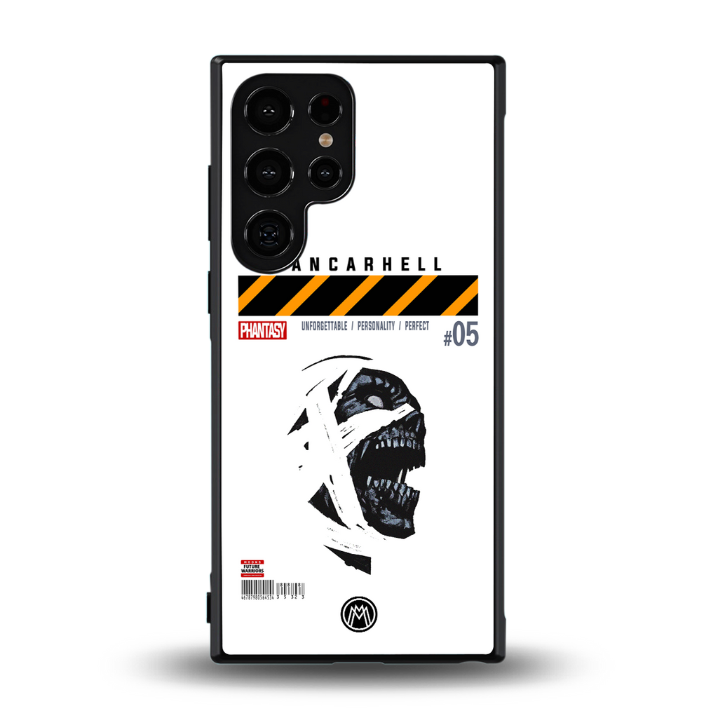 vancarhell phantasy back phone cover | glass case for samsung galaxy s23 ultra