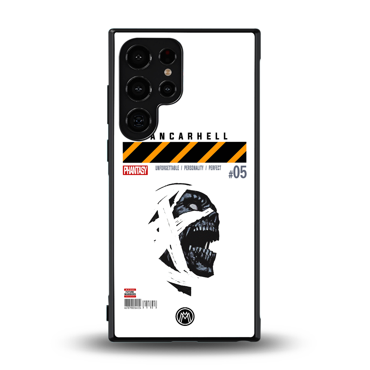 vancarhell phantasy back phone cover | glass case for samsung galaxy s23 ultra