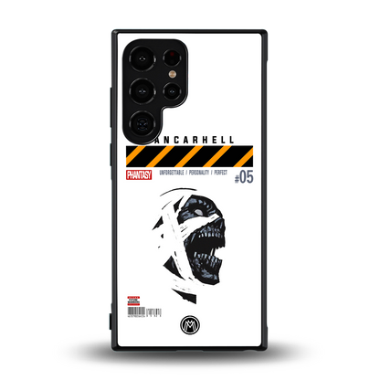 vancarhell phantasy back phone cover | glass case for samsung galaxy s23 ultra