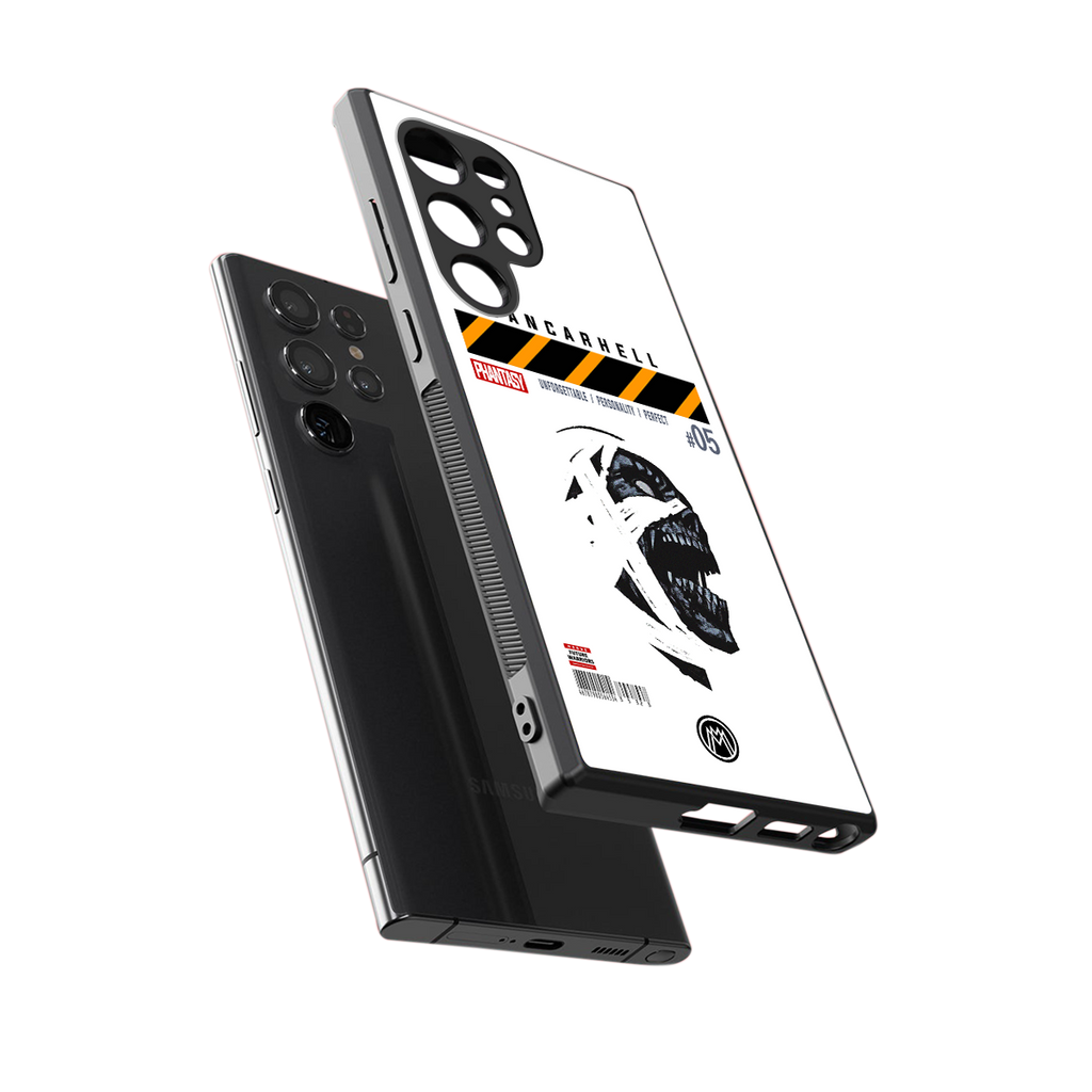 vancarhell phantasy back phone cover | glass case for samsung galaxy s23 ultra