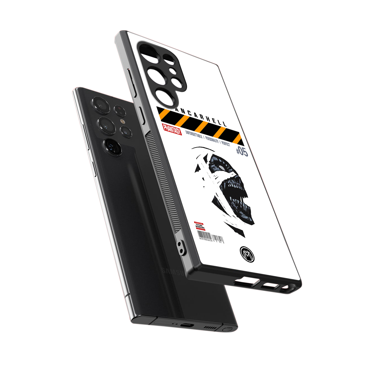 vancarhell phantasy back phone cover | glass case for samsung galaxy s23 ultra