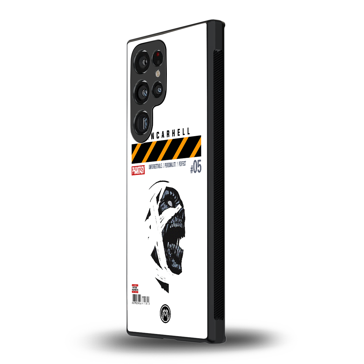 vancarhell phantasy back phone cover | glass case for samsung galaxy s23 ultra